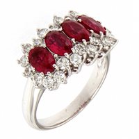 Ringe Crivelli Dame in Gold Rubino RB 2.30 230-G286